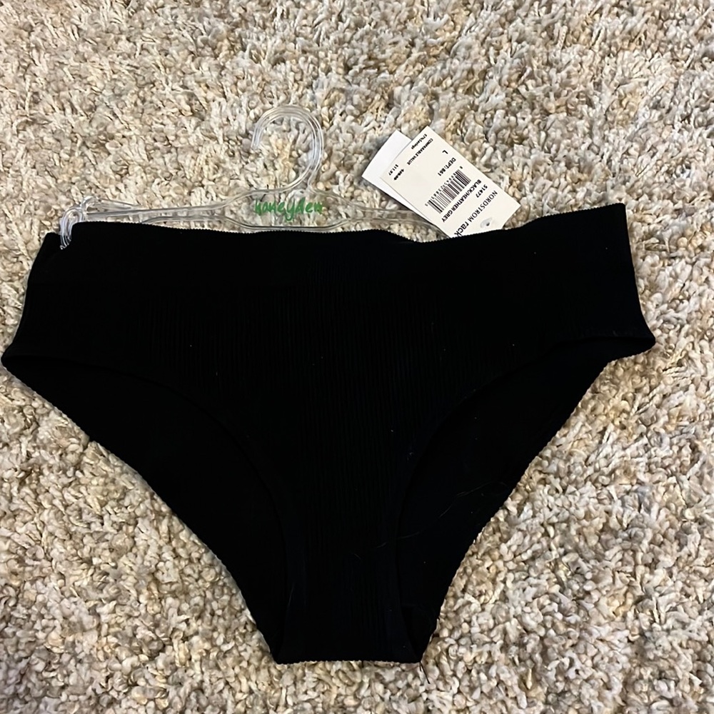Ladies black underwear